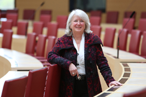 Angela Böhm im Landtag